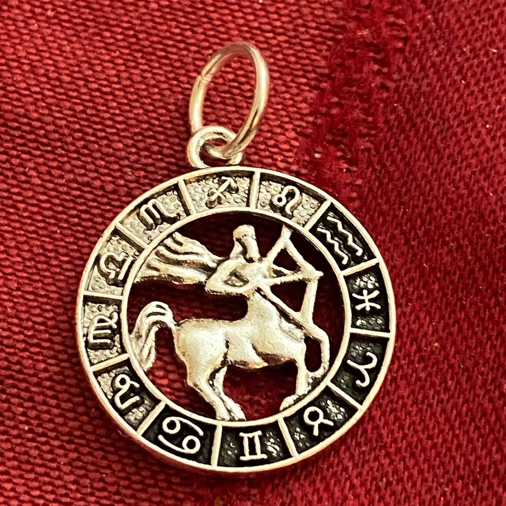 5/$10❤️❤️❤️NEW TIBETAN SILVER ARIES ZODIAC SYMBOL